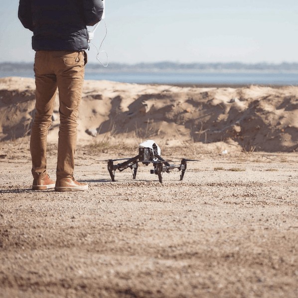 Le Drone Move avant décollage